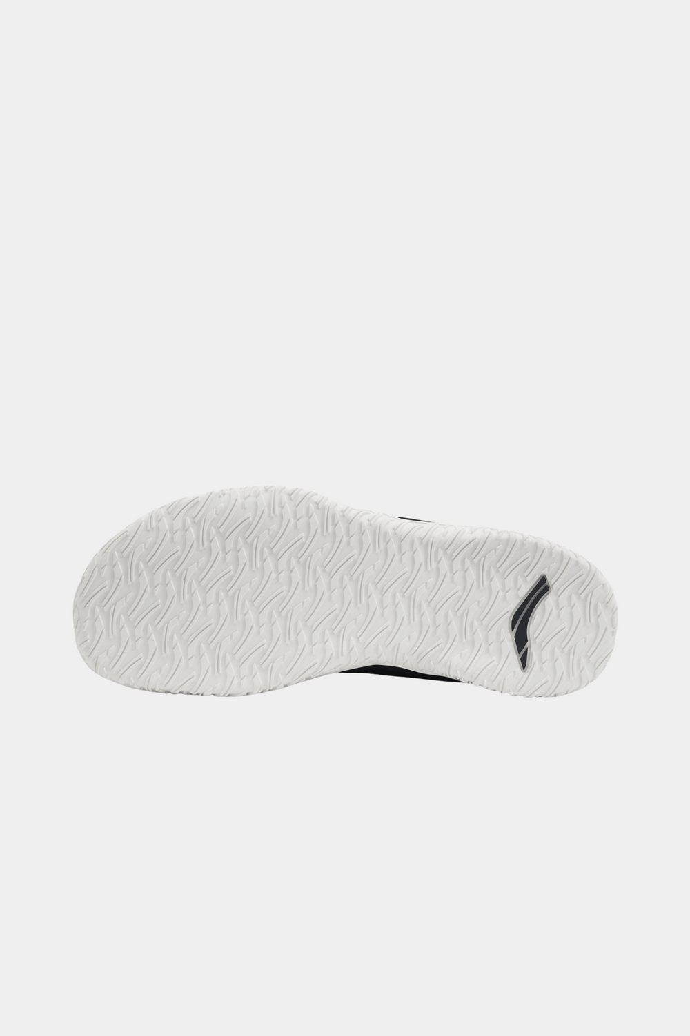 Close-up of a shoe sole with Avancus logo on a white background