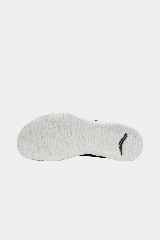 Close-up of a shoe sole with Avancus logo on a white background