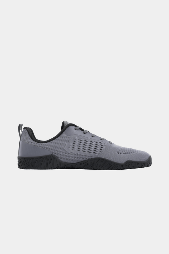 Avancus Grey Powerlifting Shoe Right Side