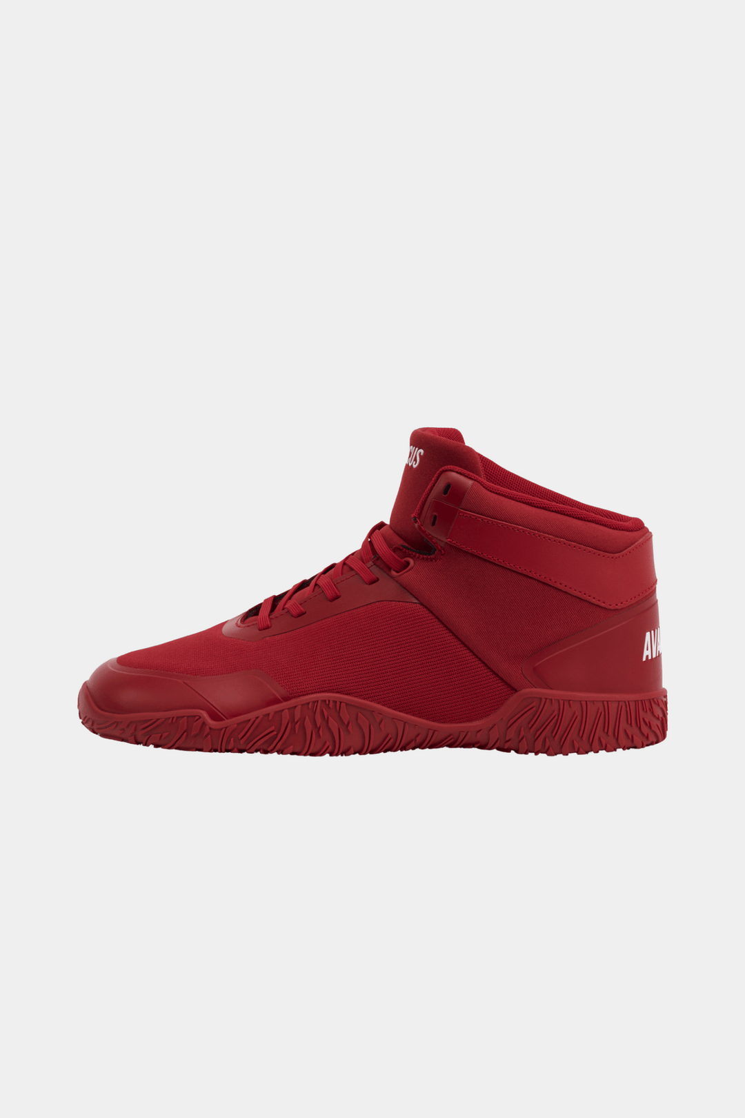 Avancus Red High Top Powerlifting Shoe