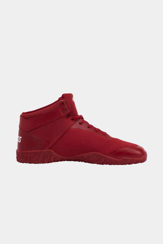 Red High Top Avancus Powerlifting Shoe