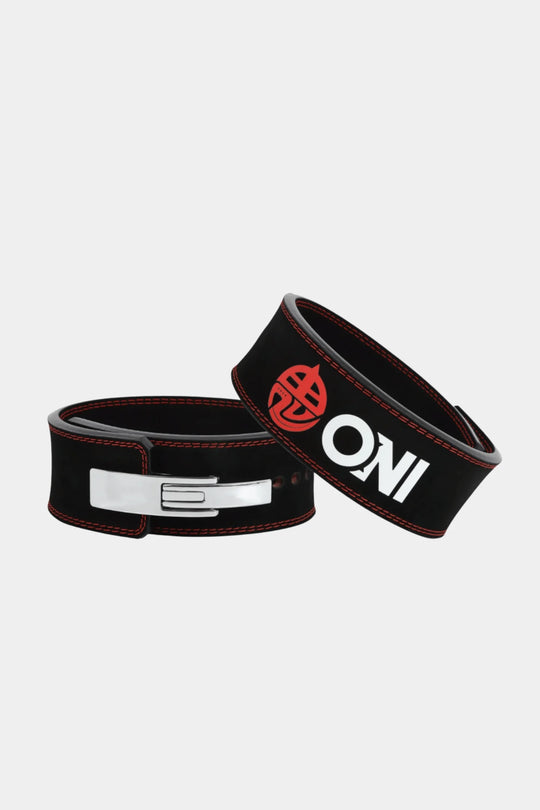 ONI-NX-2023-Lever-belt-IPF-approved-squat-deadlift-bracing-powerlifting-sbd-belt