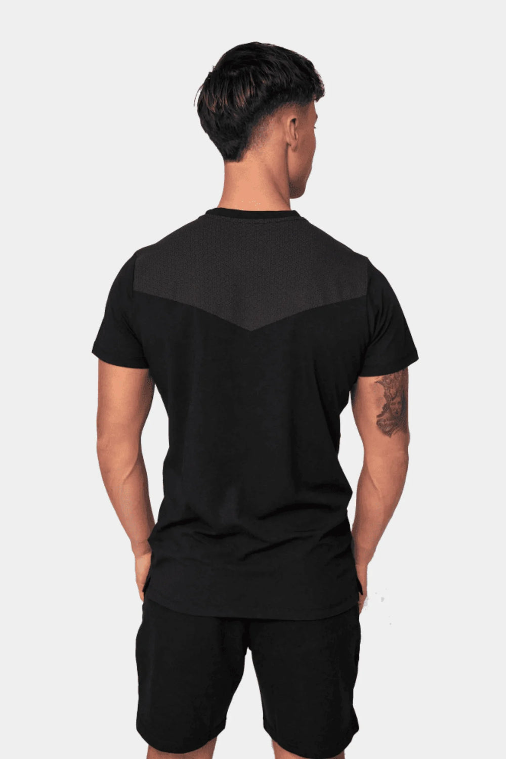 fortex-essential-grip-shirt-black-bench-powerlifting-comfort-durable-back