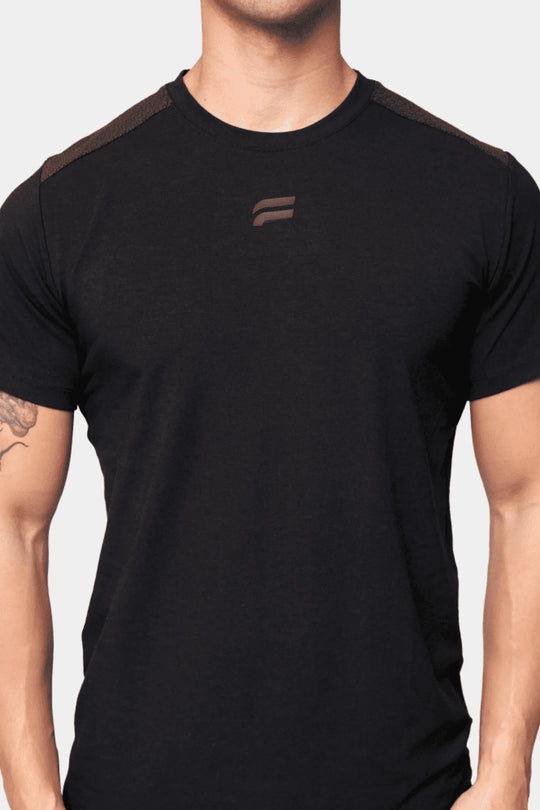 fortex-essential-grip-shirt-black-bench-powerlifting-comfort-durable