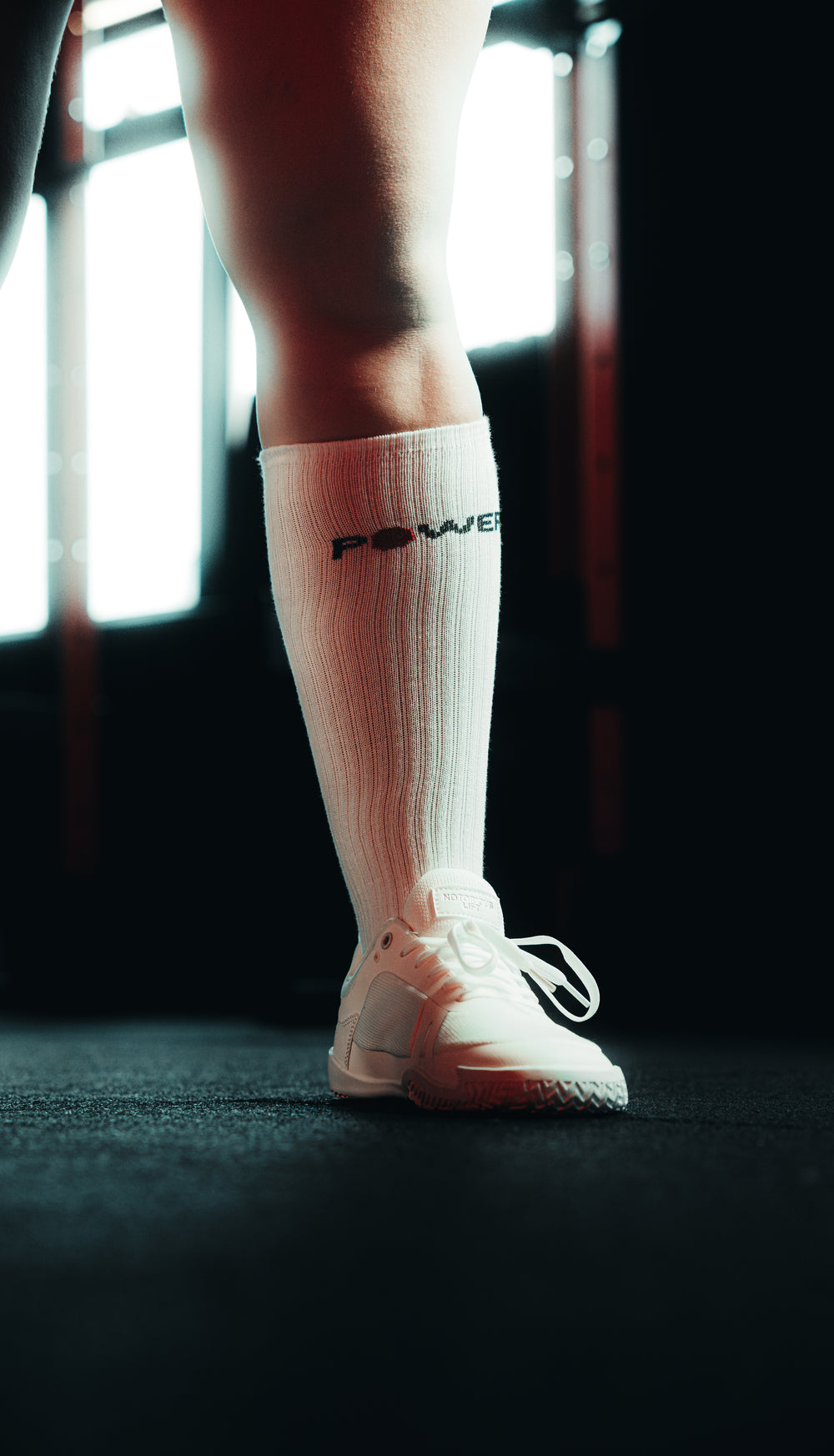 Deadlift Socks - Pure White
